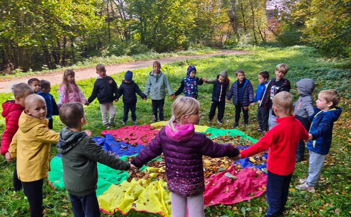 Edukacja leśna u Słoneczek