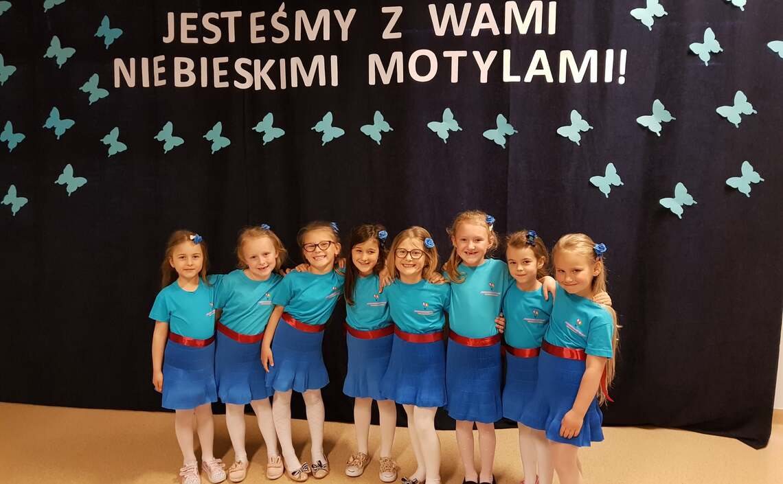 Jesteśmy Z Wami Niebieskimi Motylami