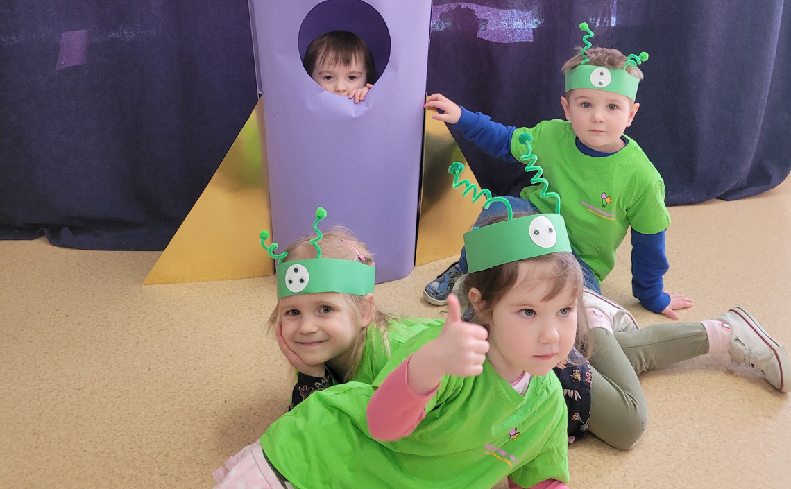 Krasnoludki z wizytą w kosmosie