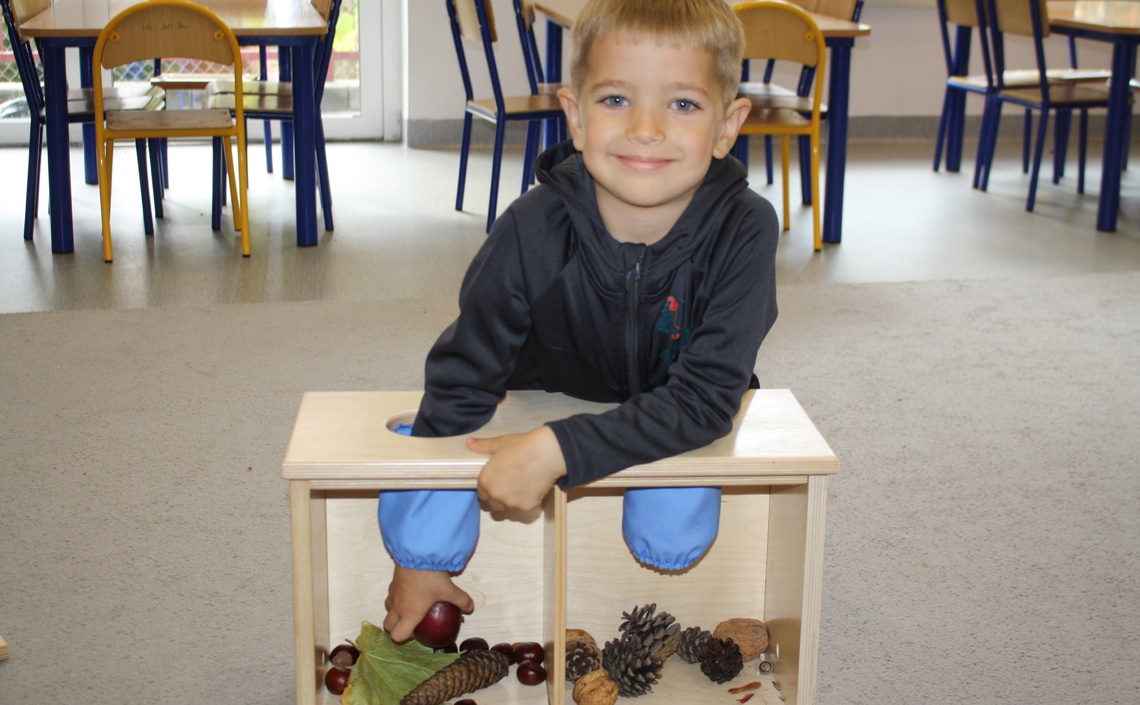 Jesienne zabawy darami jesieni