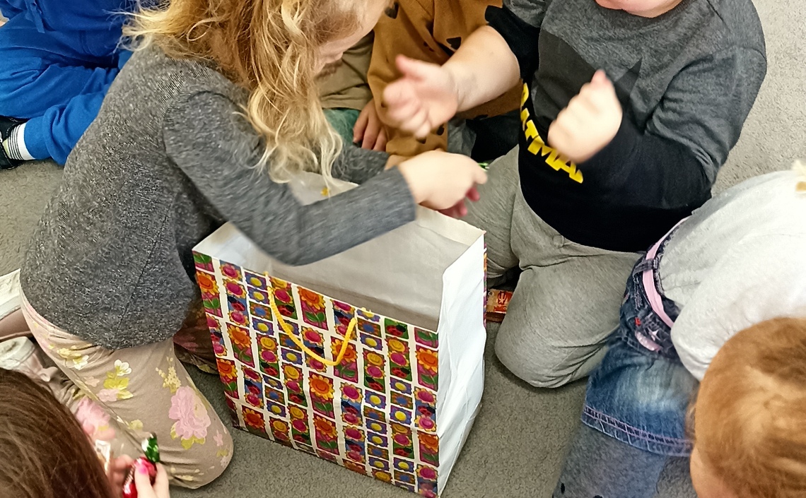 Akcja czytelnicza u Krasnoludków