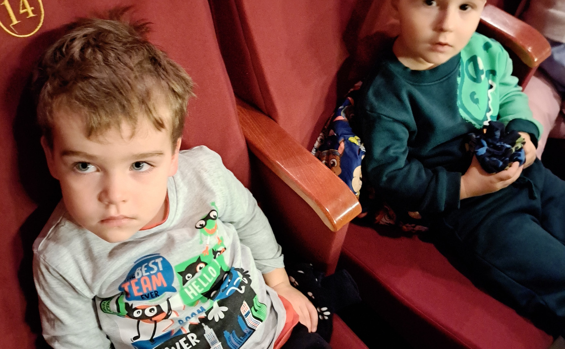 Wyjazd Krasnoludków do MOK-u w Nowym Sączu na spektakl teatralny pt. "Mojżesz - Książę Egiptu"