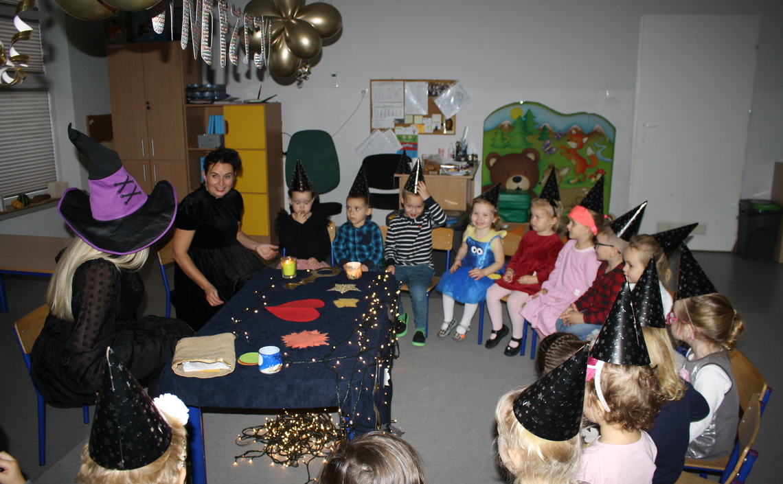 Zabawa Andrzejkowa w grupie Żabki