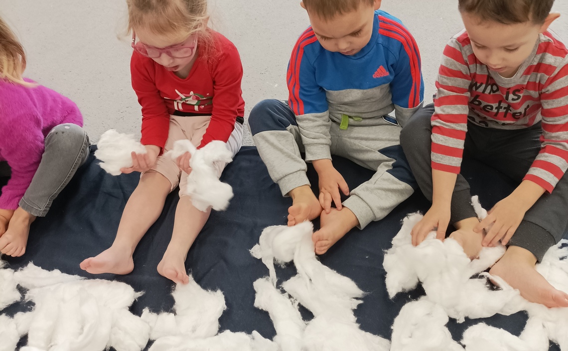 Śnieżne eksperymenty u Żabeczek