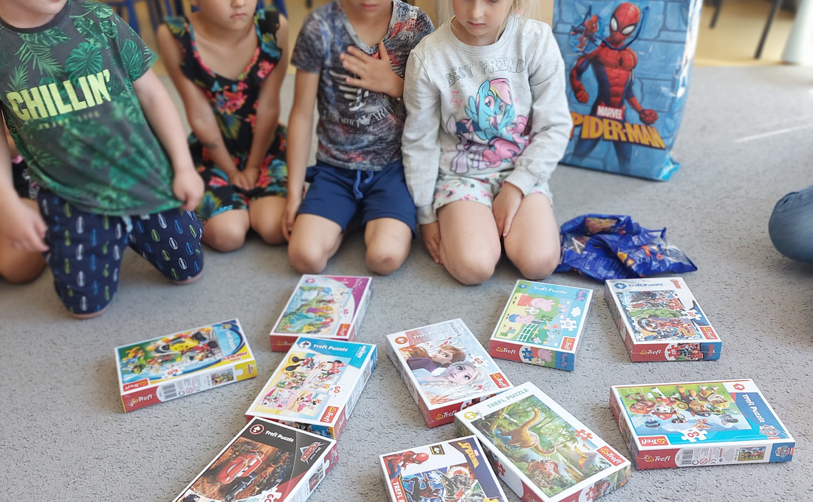 Biedroneczki dziękują Mamusi Hani