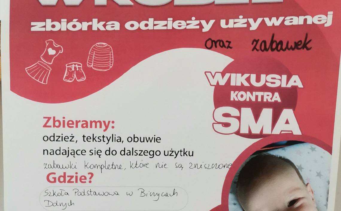 Akcja dla Wikusi Wróbel