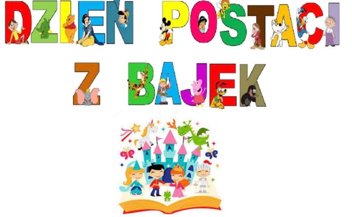 W ubiegłym tygodniu obchodziliśmy Dzień Postaci z Bajki (kolorowanki, puzzle, odgadywanie postaci, tablica multimedialna) Słoneczka