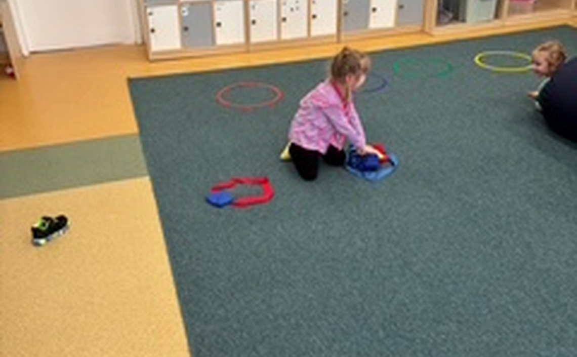 Zajęcia sportowe Smerfy