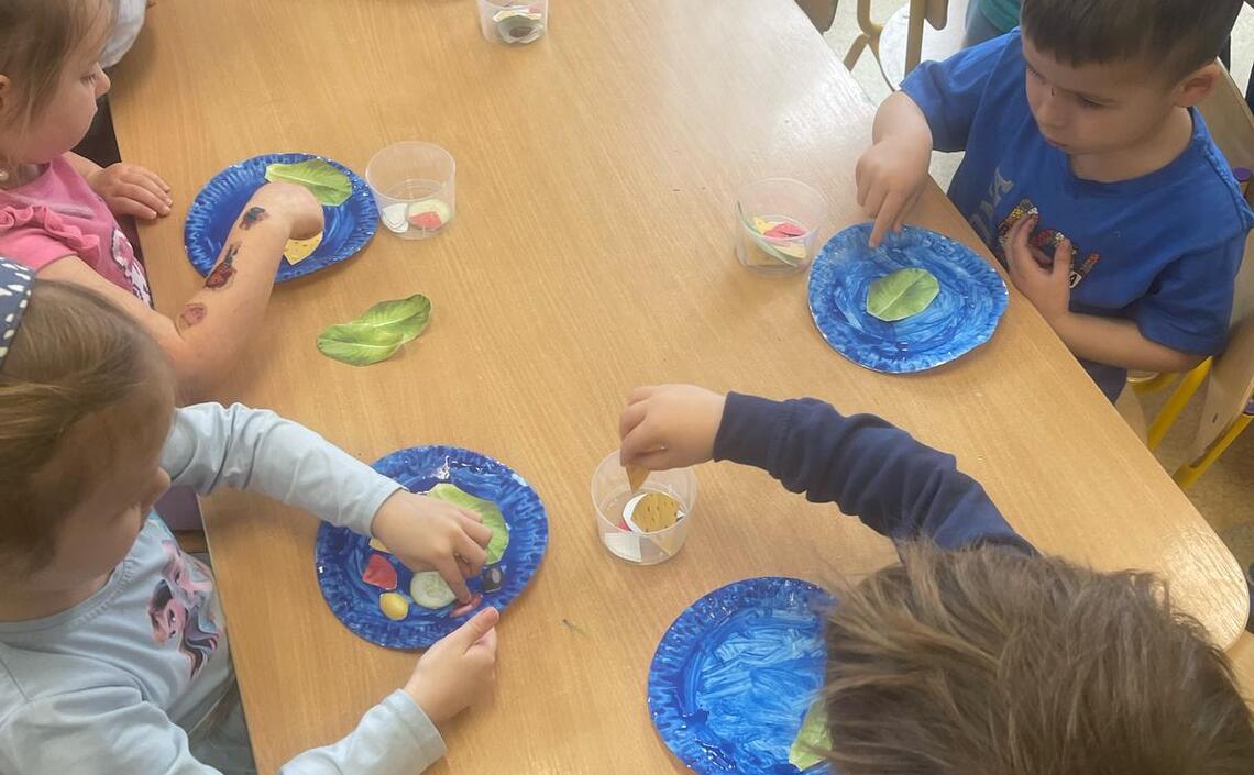 Zdrowe odżywianie u Smerfików