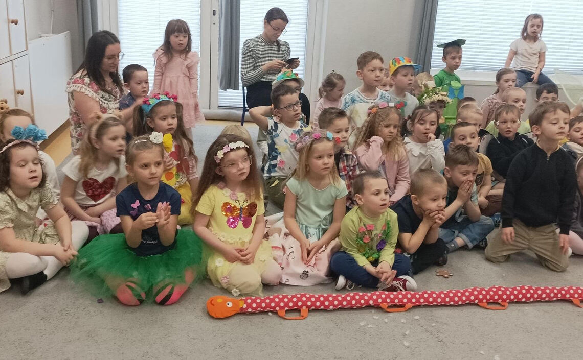 Pokaz baniek mydlanych w Żabkach