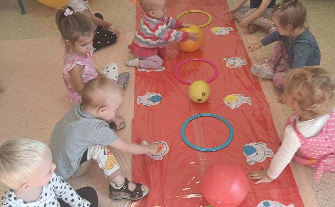 Dzień Kropki w Żłobku "Przystanek Maluszka" w Librantowej