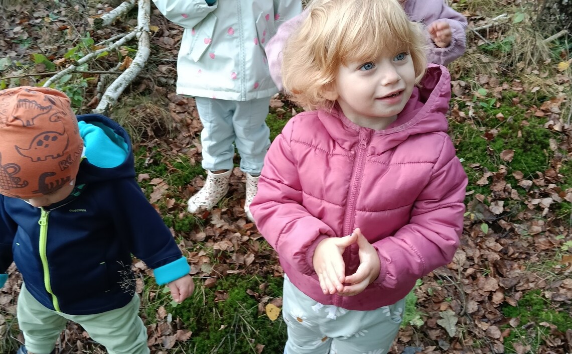 Żłobkowicze z "Przystanku Maluszka" w Librantowej realizują projekt